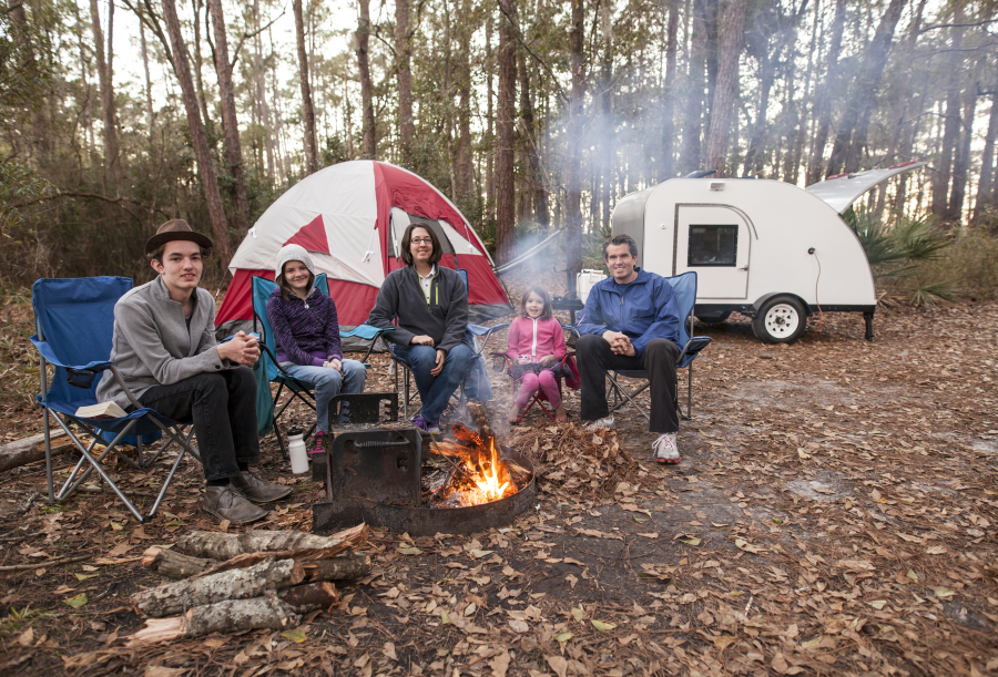 famille dans un camping 4 etoiles Saint Vincent sur Jard